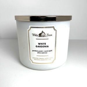 Bath & Body Works White Gardenia 3-wick Candle
